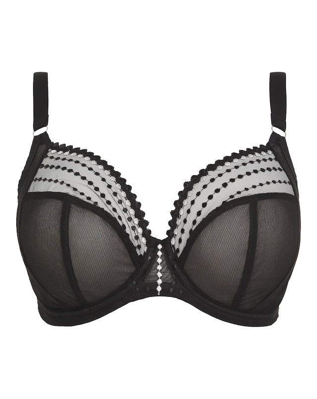 Elomi Matilda Plunge Wired Bra Black