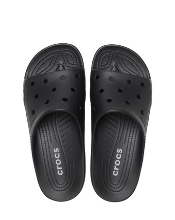 Crocs Black Classic Slide - Standard Fit
