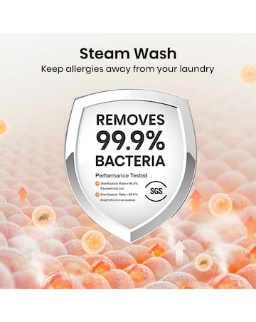 Hisense 5S Series WD5S1045BB 10.5KG Auto Dosing Freestanding Washer Dryer Black