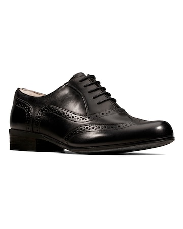 Clarks Hamble Oak Leather Brogues Wide Fit