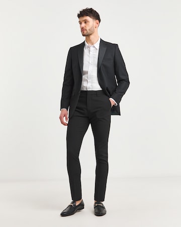 William Hunt Satin Lapel Blazer