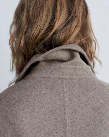 Mango Double Breasted Wool Coat