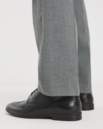 Formal Leather Brogue Wide