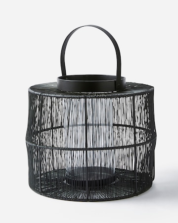 Ivyline Portofino Wirework Lantern H22cm W26cm