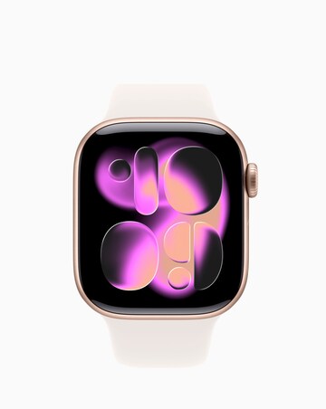 Apple Watch Series 11 GPS + Cellular 46mm - Light Blush Sport Band - S/M