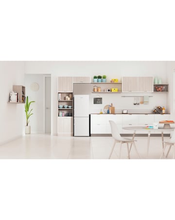 Indesit IB55532WUK Combi Fridge Freezer - White