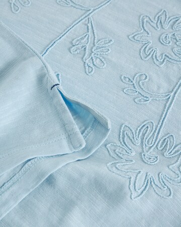 White Stuff Gina Embroidered Tee