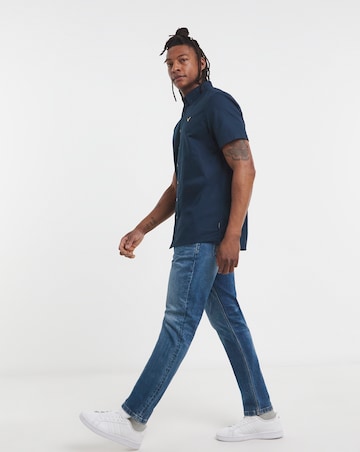 Voi Storm Short Sleeve Oxford Shirt Long Length