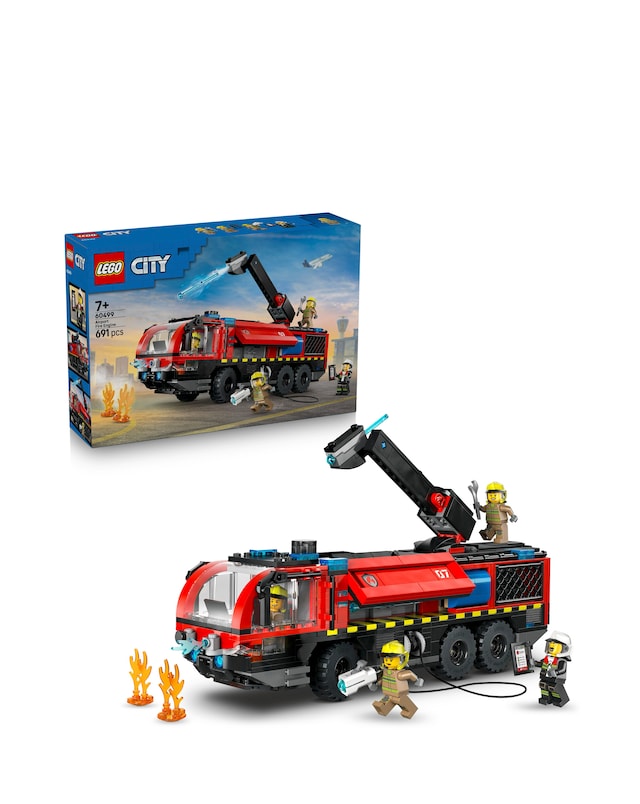 LEGO City Airport Fire Engine - Toy Truck  60499