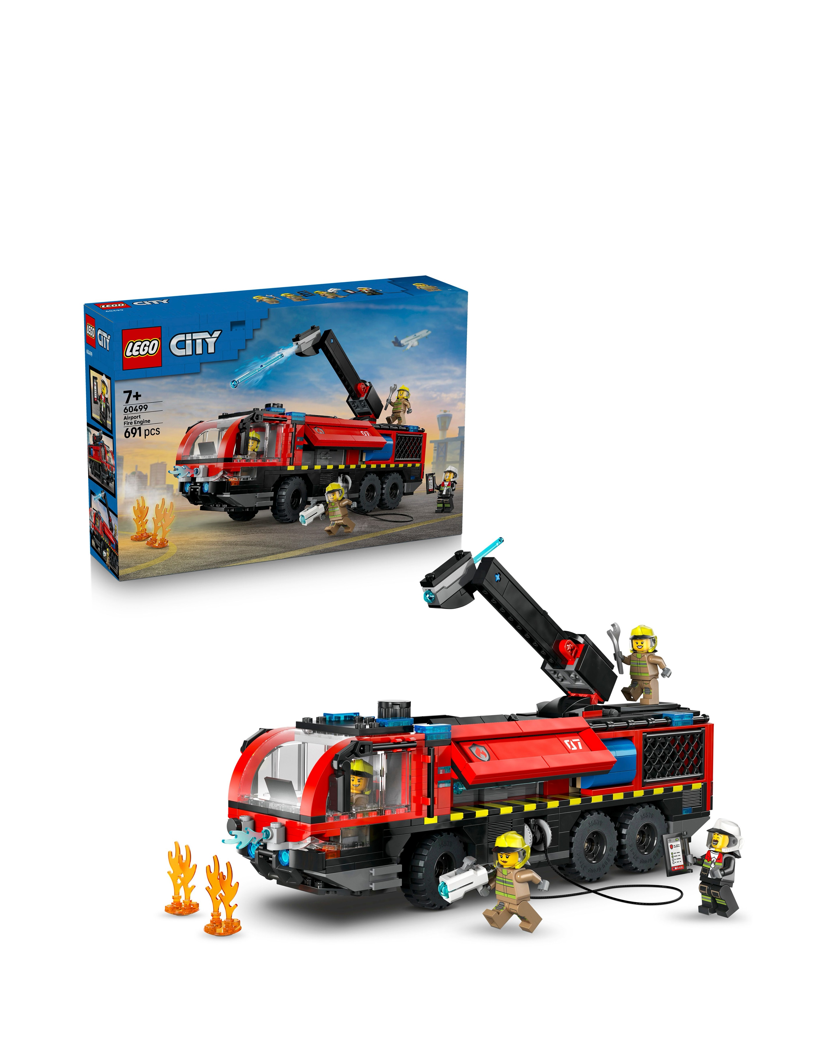 LEGO City Airport Fire Truck 60499