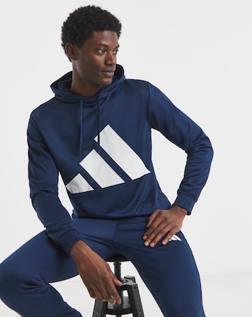 adidas Big Logo French Terry Hooded Tracksuit