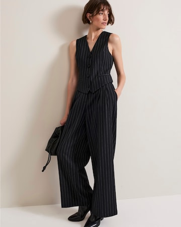 Phase Eight Pin Stripe Wide Leg Trouser