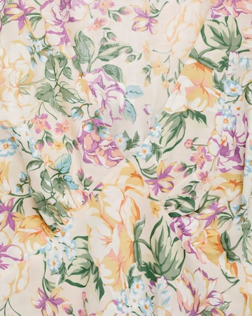 Mango Floral Midi Dress