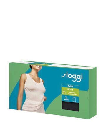Sloggi Ever Cosy Thermal Tank Top Black