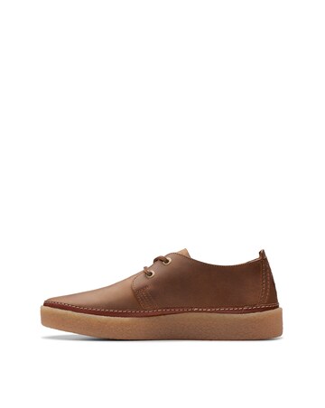 Clarks Clarkwood Low Shoe - Beeswax leather