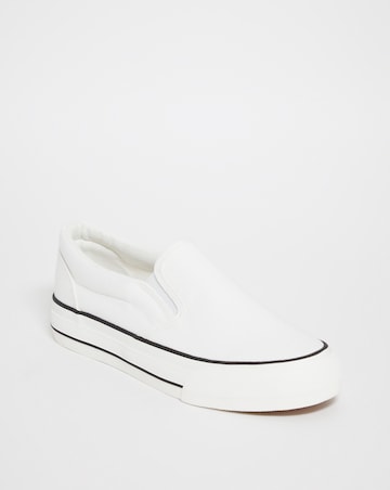 Nielson Slip On Chunky Sole Trainers Wide E Fit