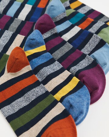 6 Pack Stripe Socks