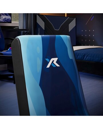 X Rocker Video Rocker Gaming Chair for Kids - Lava Blue
