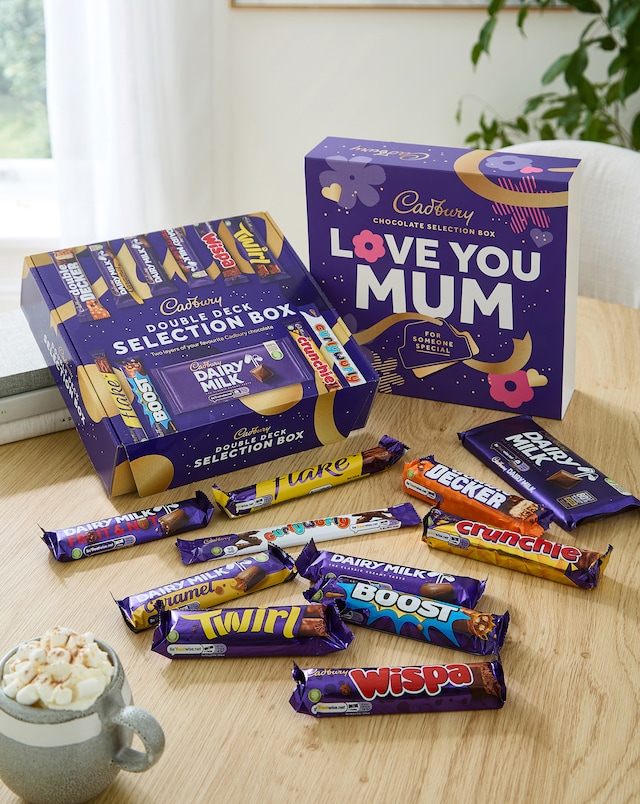 Cadbury 'Love You Mum' Double Deck Chocolate Selection Box