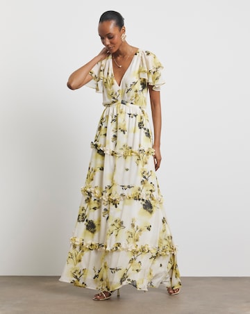 Joanna Hope Ruffle Maxi Dress