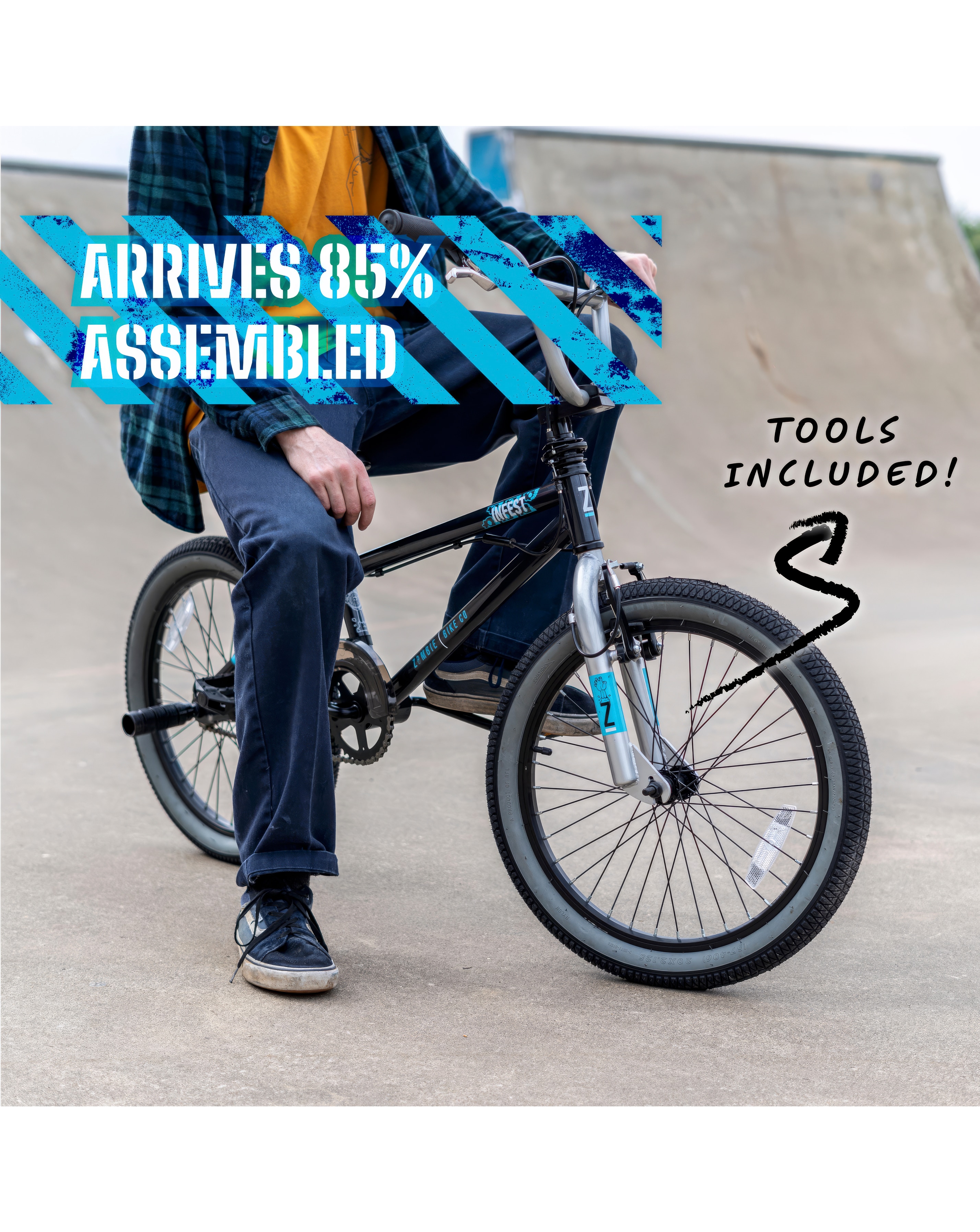 Zombie Infest BMX Bike - 20 inch wheel | JD Williams