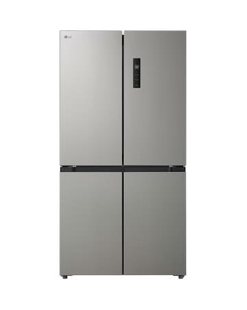 LG GMM41MSBEM Total No Frost American Fridge Freezer Prime Silver + Install