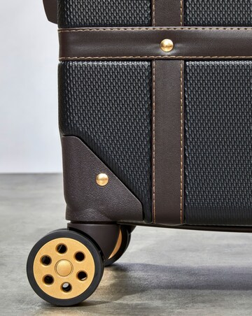 Rock Vintage Large Suitcase - Black