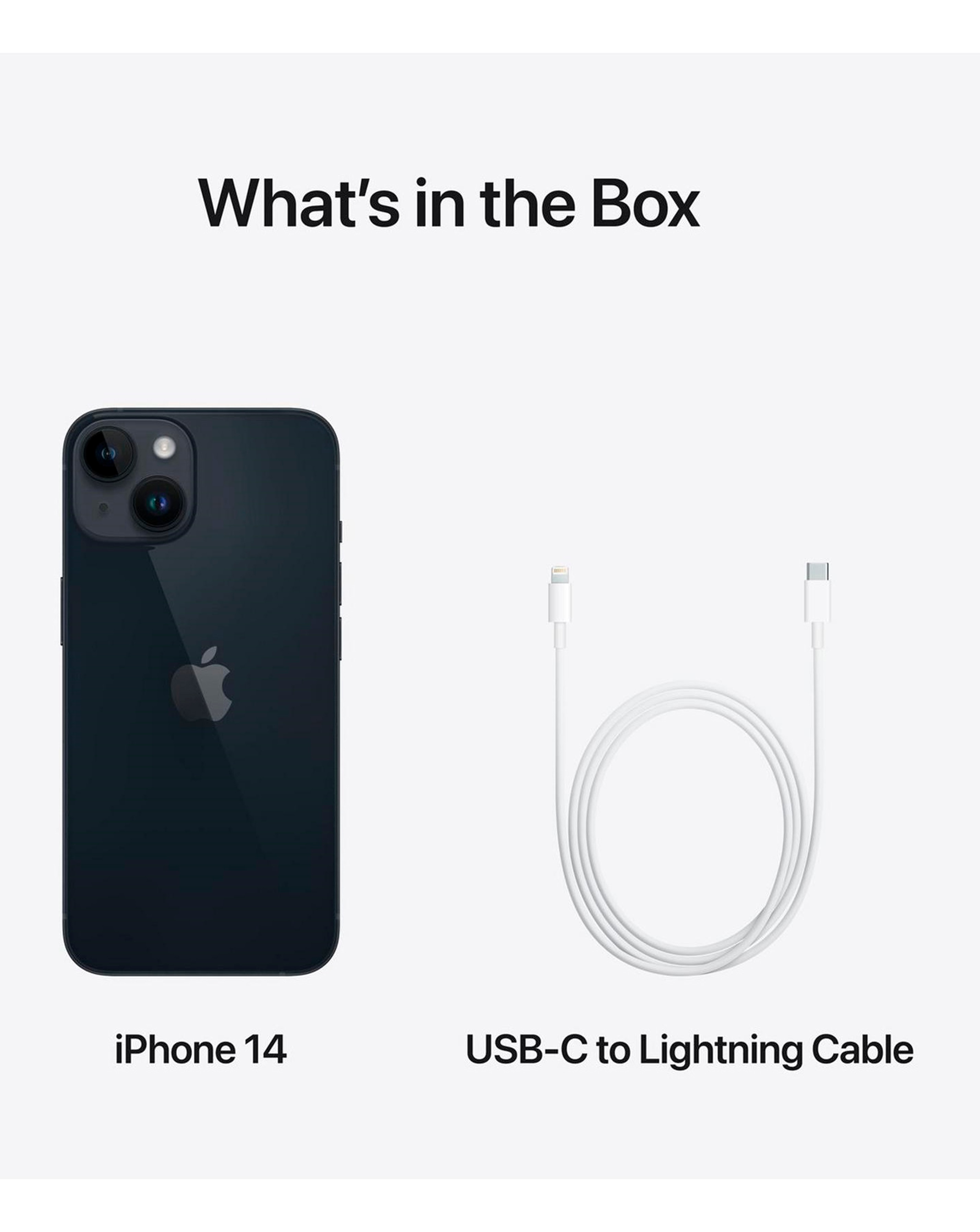 Apple iPhone 14 128GB - Midnight | JD Williams