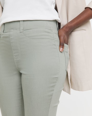 Sage Stretch Crop Jeggings