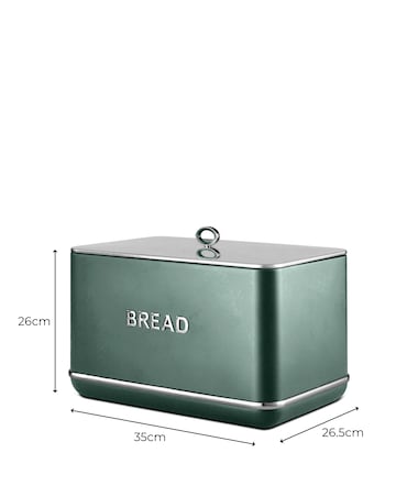 Tower Renaissance Green Bread Bin