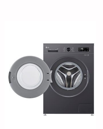 LG X10 Series Direct Drive F4X1009NMK 9kg Washing Machine - Slate Grey