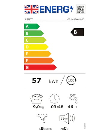 CANDY Smart CS149TW4/1 9kg Washing Machine