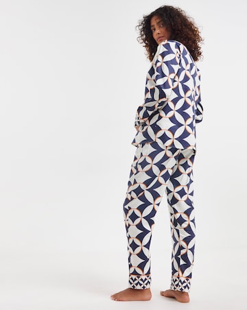 Cyberjammies Taylor Big Geo Print Pyjama Set
