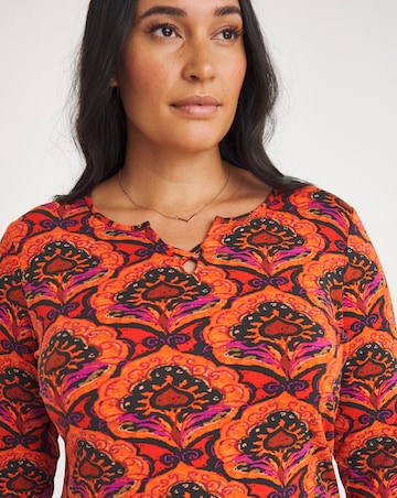 Joe Browns Bold And Beautiful Dipped Hem Longline Jersey Tunic