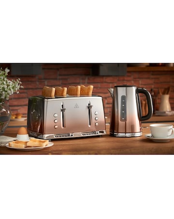 Russell Hobbs 25113 Eclipse Quiet Boil Copper Sunset Kettle
