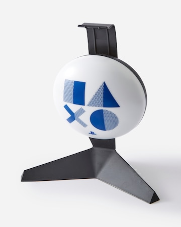 Headset Stand Light- Playstation Ear Phone Holder for Gaming Set Up USB Powered