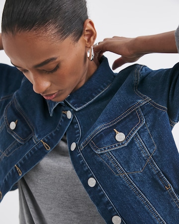 Mid Blue Ultimate Stretch Denim Jacket