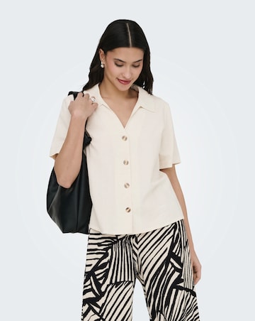 JdY Milan Linen S/S Shirt