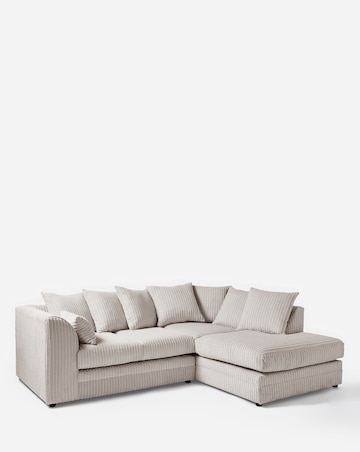 Ferguson Jumbo Cord Right Hand Chaise Sofa