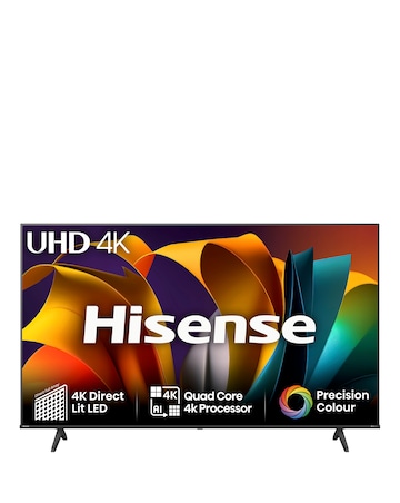 Hisense 65in 65A6NTUK Smart 4K UHD HDR LED TV with Amazon Alexa