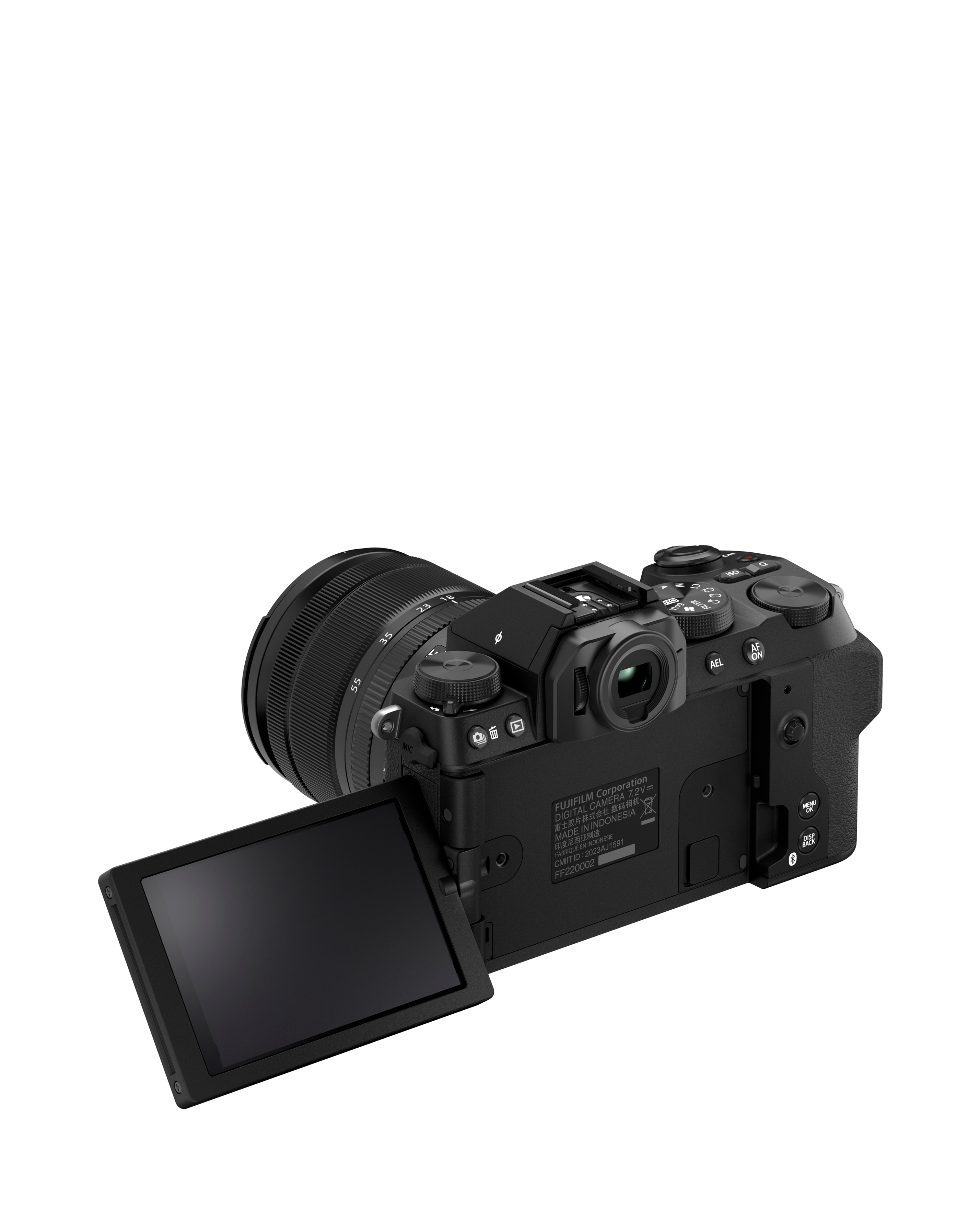 Fujifilm X-S20 Mirrorless Digital Camera with XC 15-45mm f/3.5-5.6