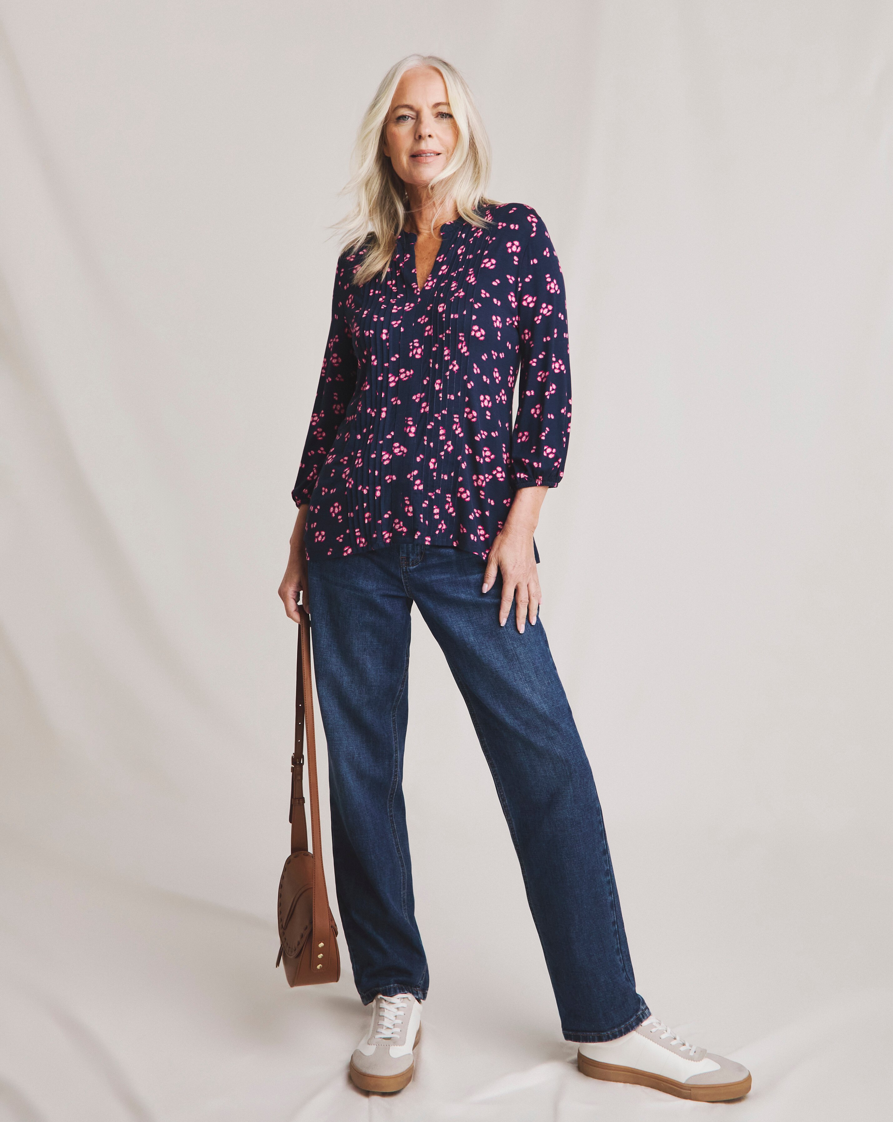 Julipa Pintuck Jersey Top