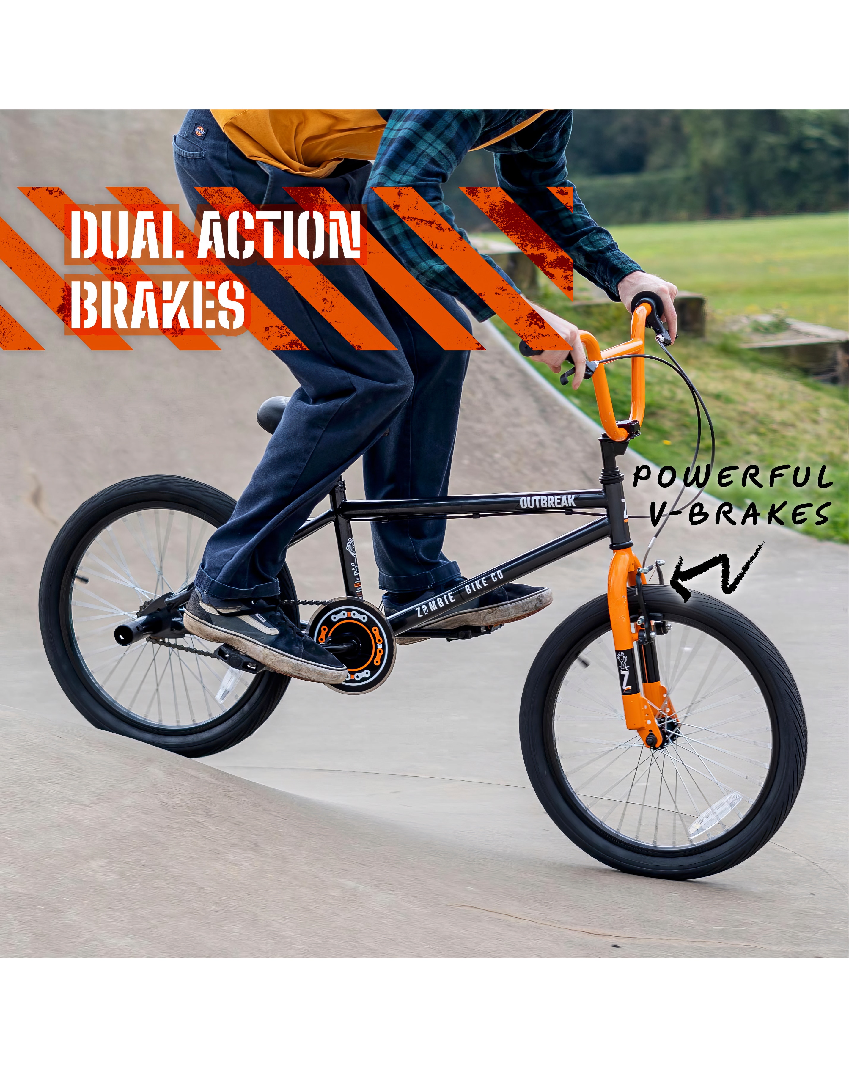Zombie Outbreak BMX Bike - 20 inch wheel | JD Williams