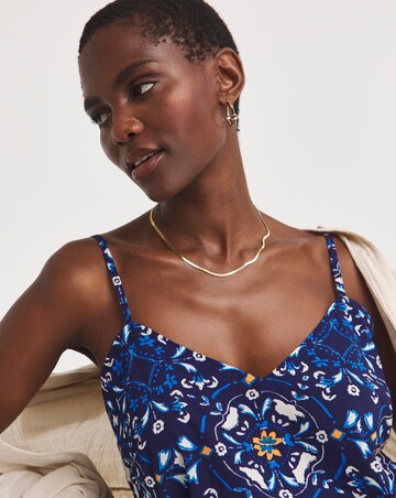 Printed Strappy Cami