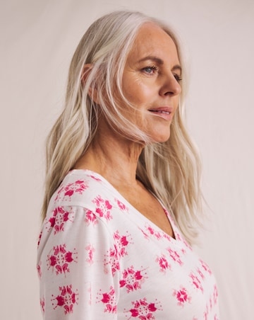 Julipa V Neck Printed T-Shirt