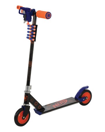 Nerf Blaster Inline Scooter with Blaster & Darts