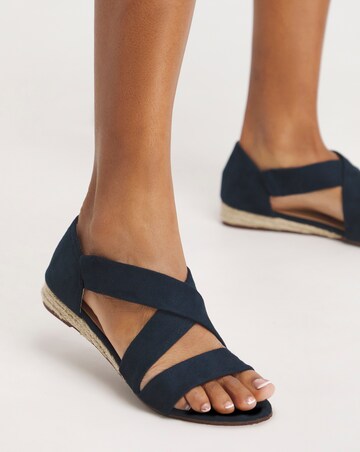 Sonya Soft Strap Espadrille Sandals - Standard Fit (D)