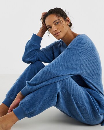 Pretty Secrets Brushed Waffle Lounge Set