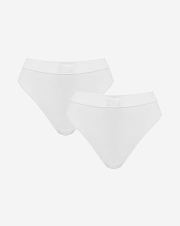 Sloggi 2Pack Double Comfort Cotton Tai Knickers White