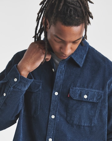 Levi's Jackson Worker Cord Overshirt - Vintage Indigo